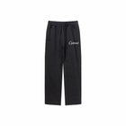Black Straight Legged Sweatpants