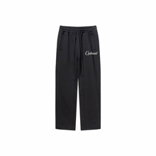 Black Straight Legged Sweatpants